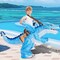 GOOSH Inflatable Dinosaur Halloween Party Cosplay Costumes for Kids and Adults